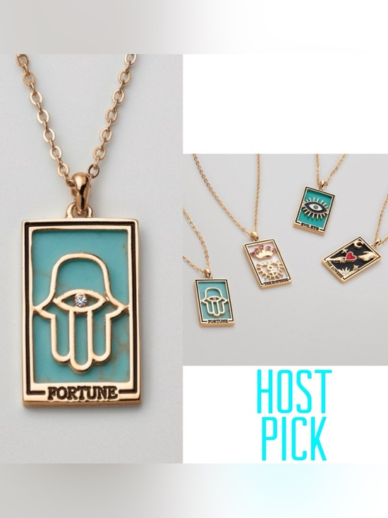 Studio 1886 Jewelry - Fortune Mystic Tarot Card Necklace